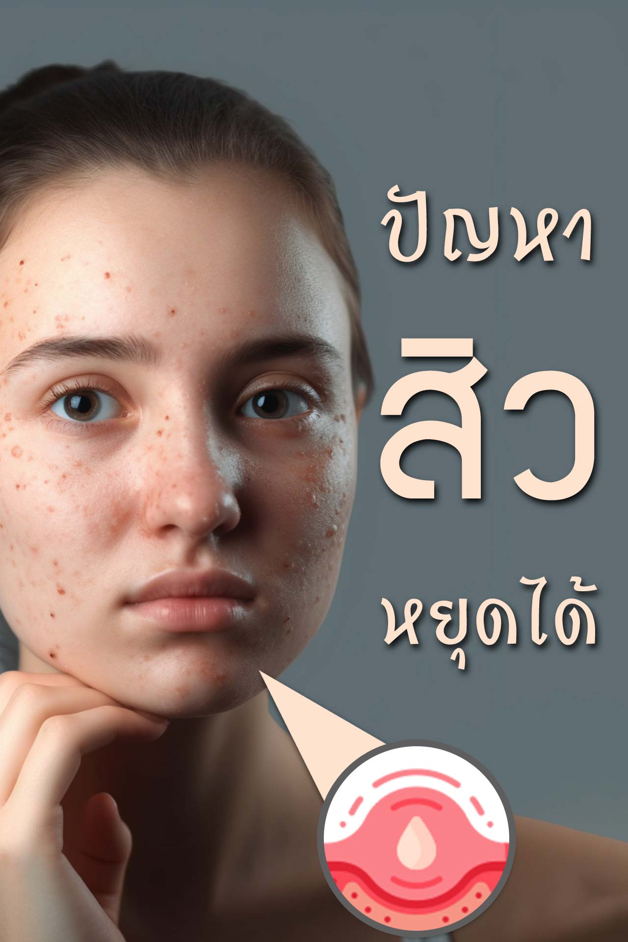 ปัญหาสิวหยุดได้  แก้ปัญหาสิว ด้วย สบู่หอมไสว