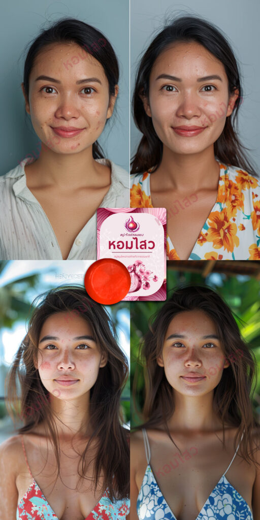รีวิว ก่อนใช้-หลังใช้ สบู่หอมไสว